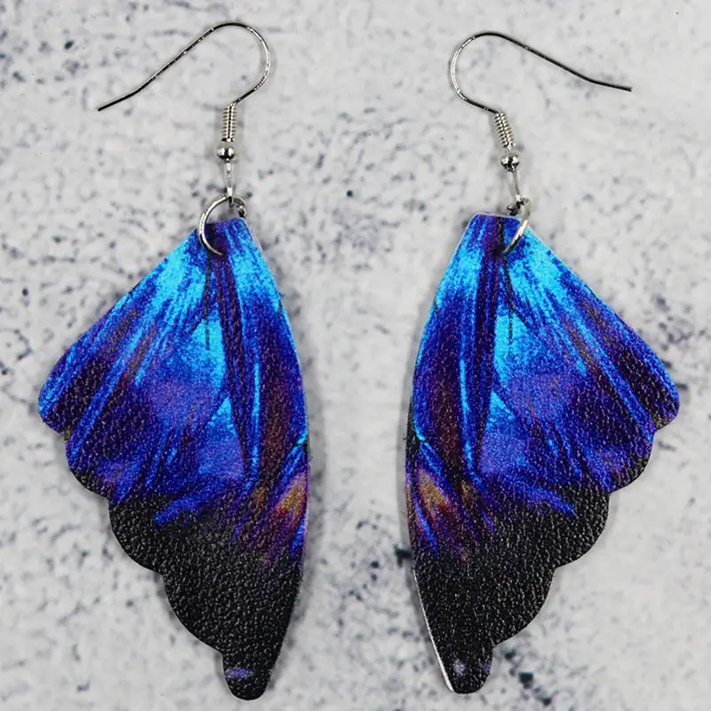 Vintage Butterfly Wings Drop Dangle Earrings Bohemian - Temu